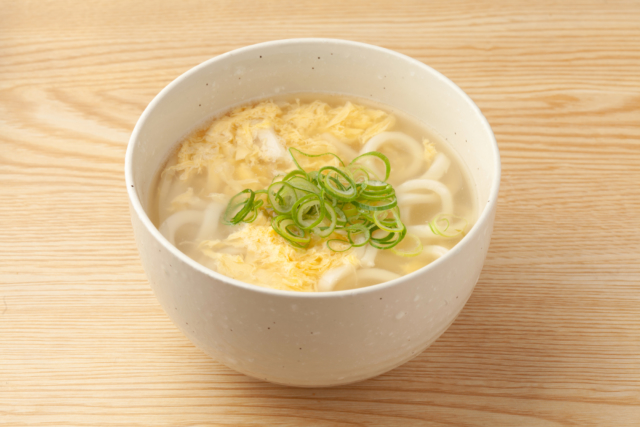 かき玉　うどん